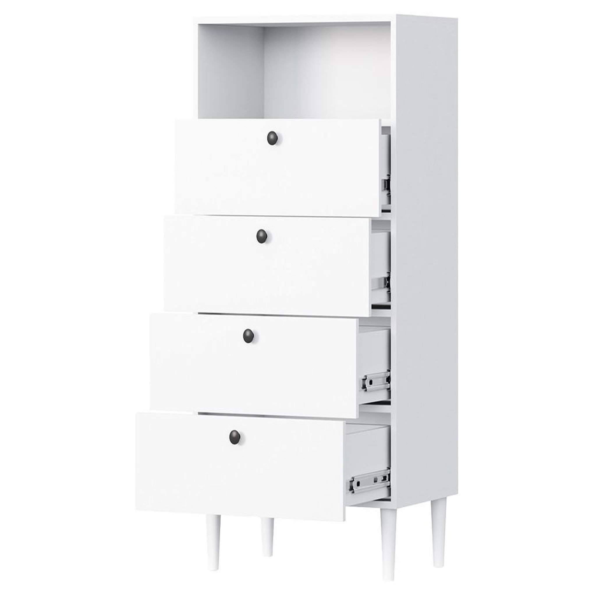 Voir la diapositive 3 : BEST MOBILIER Cleo - lit coffre avec led - 180x200 cm - sommier inclus - en velours