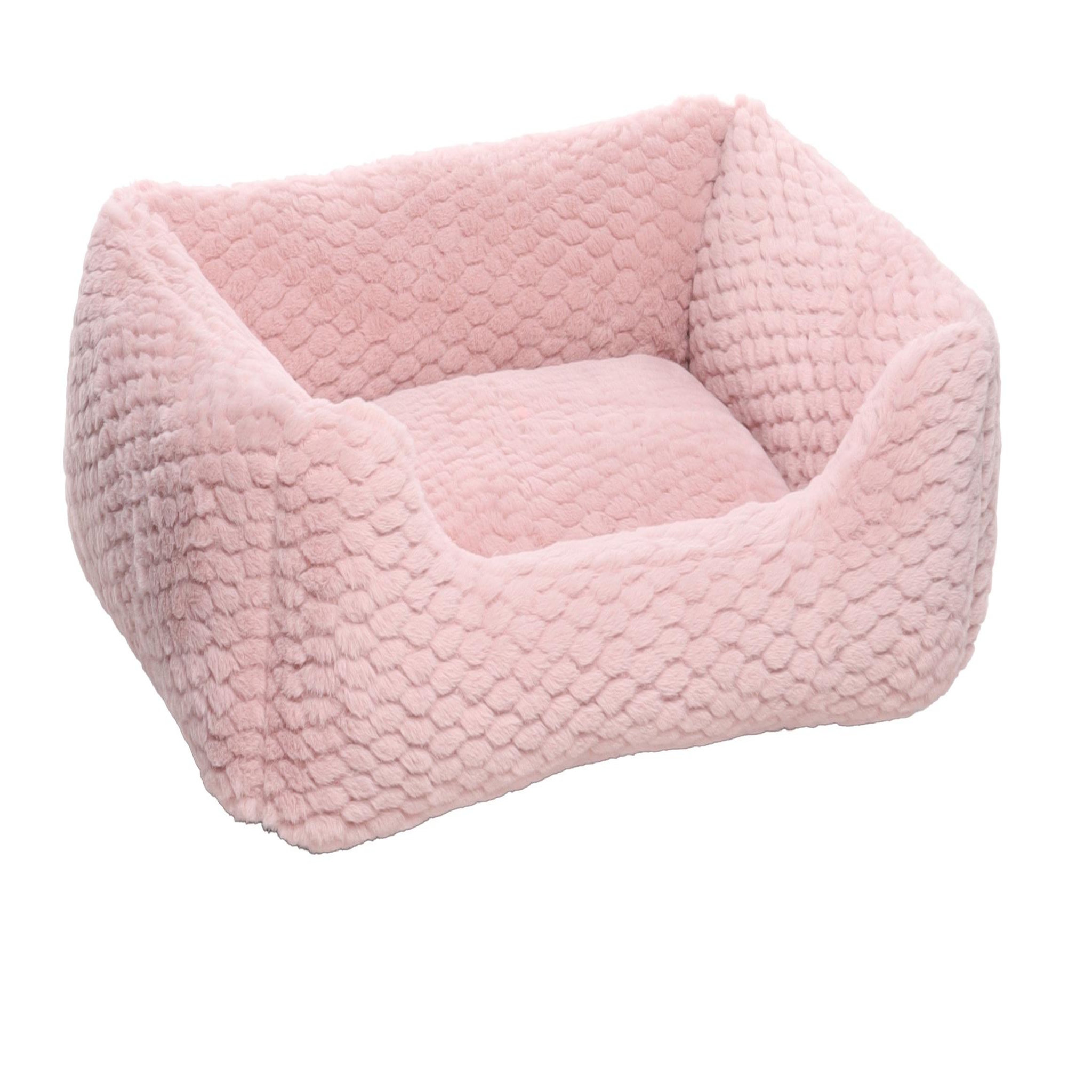 Eden Coussin panier pour chien ou chat naya. Coloris disponibles : Rose, Beige