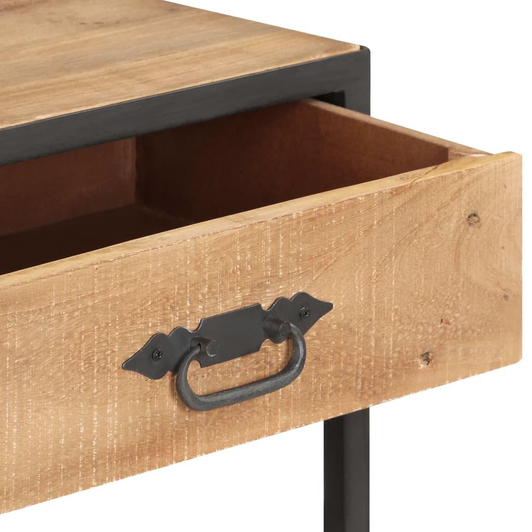 Voir la diapositive 5 : VIDAXL Table console 90x35x74 cm bois de recuperation massif