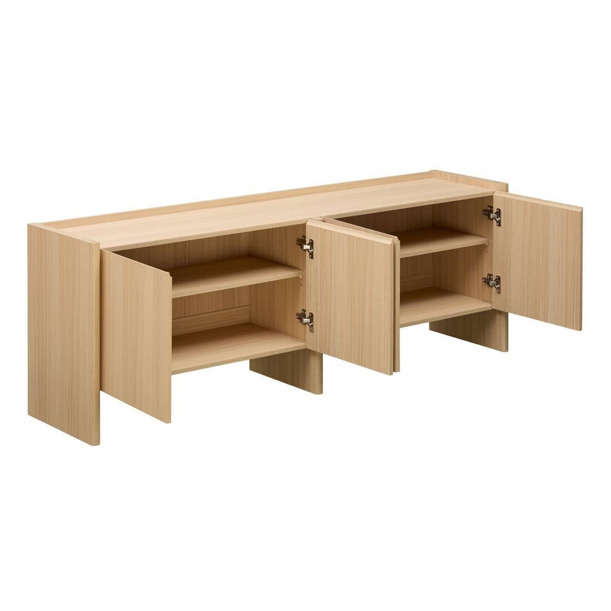 Voir la diapositive 2 : ATMOSPHERA Meuble TV 4 Portes  John  171cm Beige