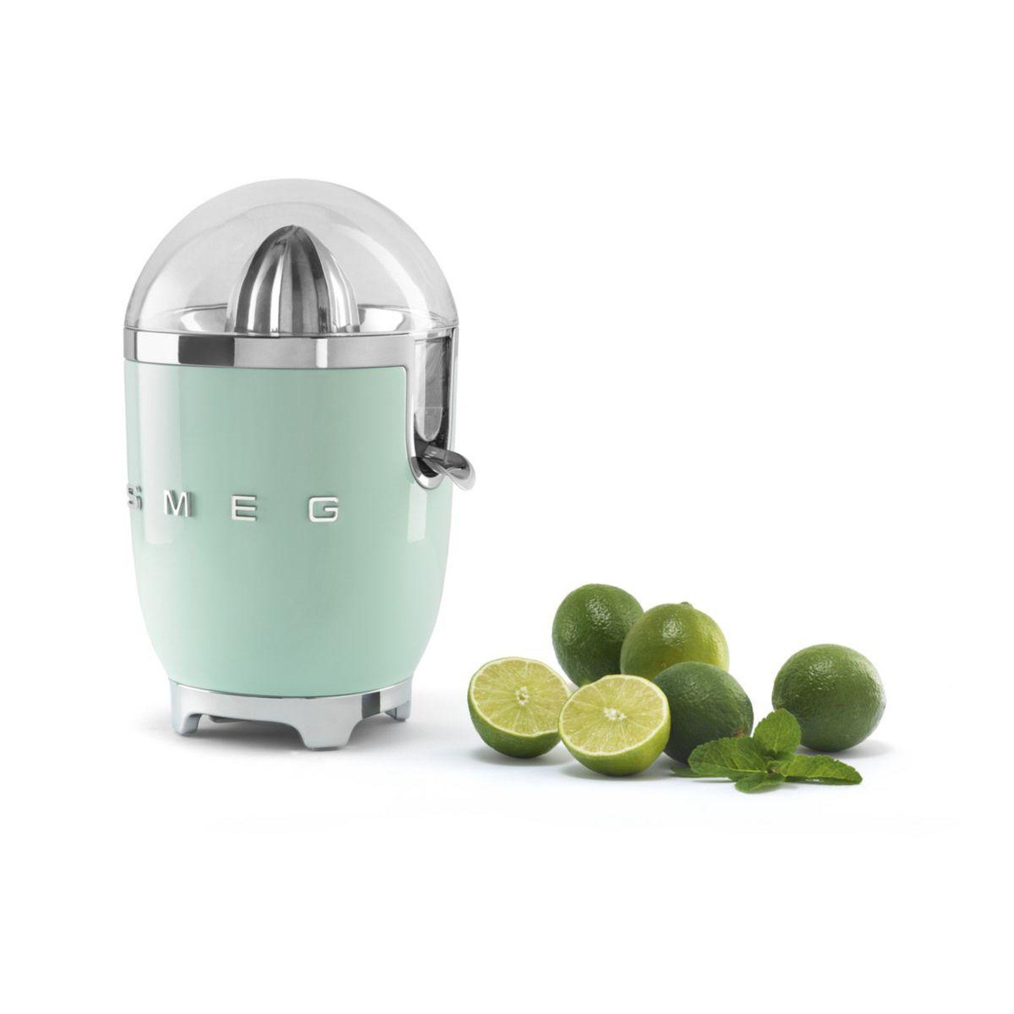 Voir la diapositive 2 : SMEG Presse-agrumes CJF01PGEU Vert d'eau