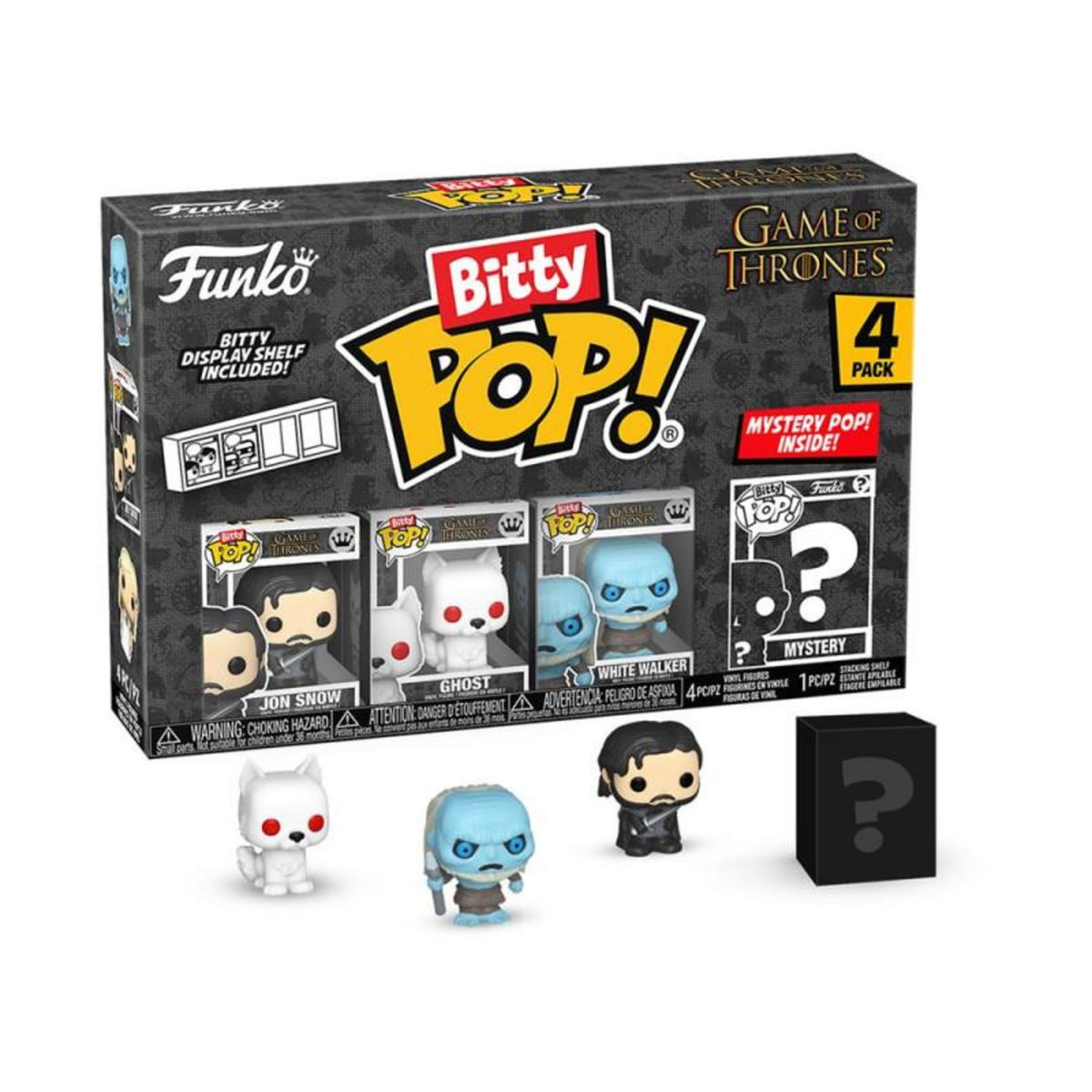 Funko Pack 4 Figurines Funko Bitty Pop Game of Thrones Jon Snow