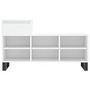 Voir la diapositive 5 : VIDAXL Armoire à chaussures Blanc 102x36x60 cm Bois d ingénierie