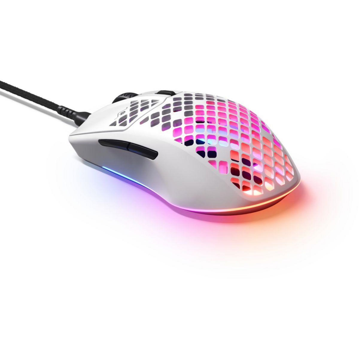 STEEL SERIES Souris Gamer Filaire Aerox 3 White