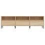 Voir la diapositive 5 : VIDAXL Meuble TV chene sonoma 150x30x44,5 cm bois d'ingenierie