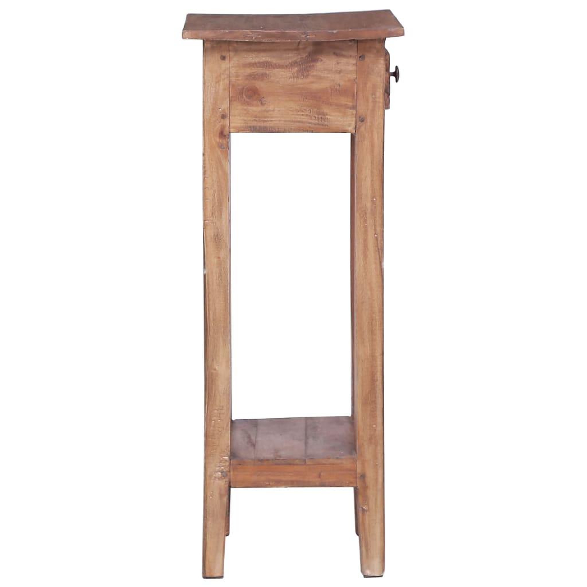Voir la diapositive 5 : VIDAXL Support pour plantes 30x30x75 cm bois d'acajou massif