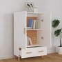 Voir la diapositive 3 : VIDAXL Buffet Blanc 70x31x115 cm Bois d'ingenierie