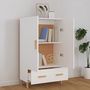 Voir la diapositive 3 : VIDAXL Buffet Blanc 70x31x115 cm Bois d'ingenierie