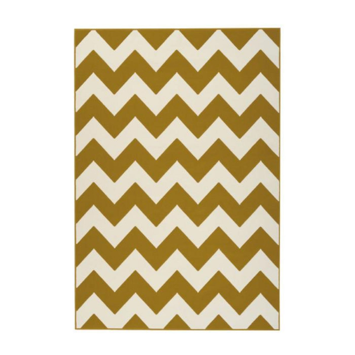 Paris Prix Tapis Géométrique à Poils Courts  Manolya  Or