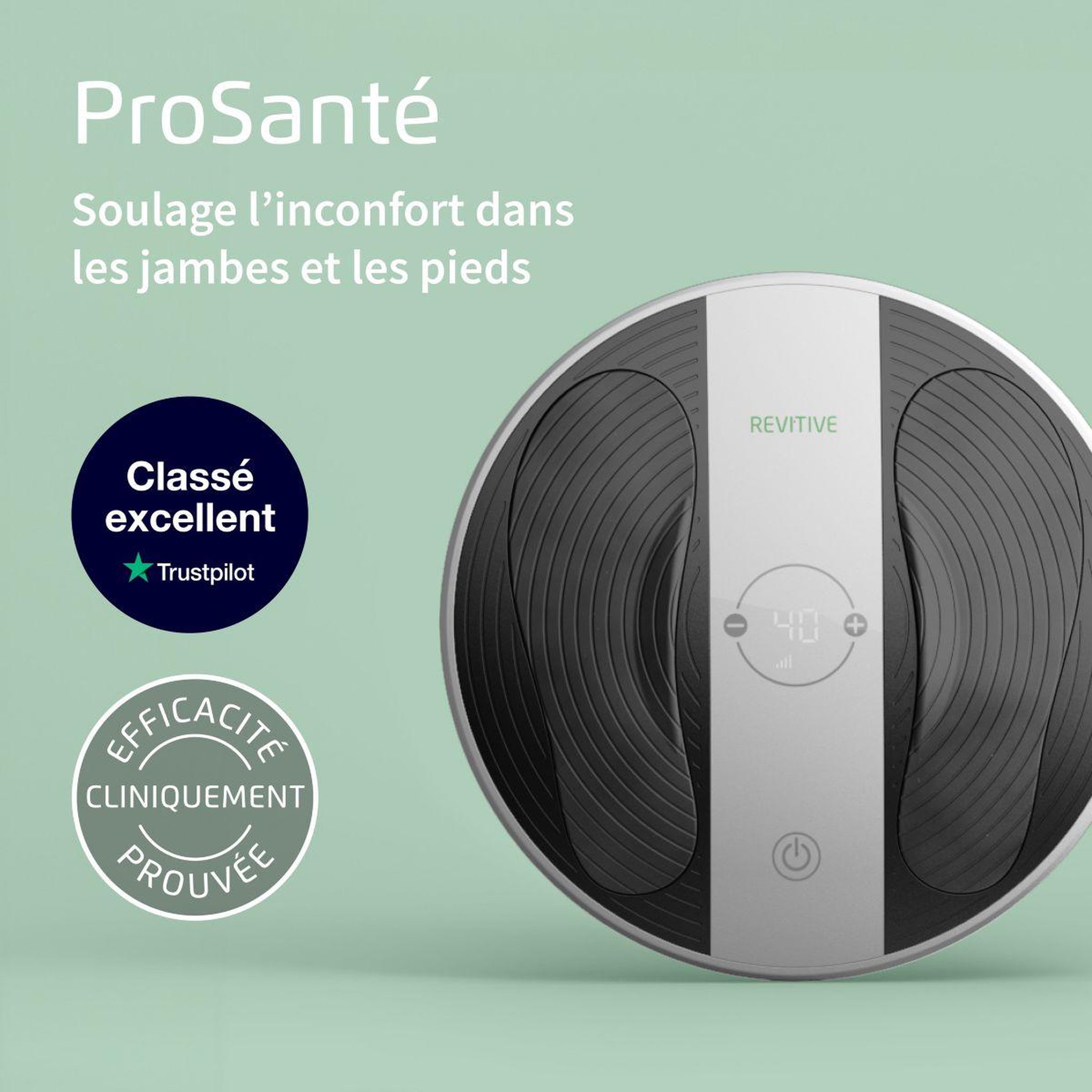 Voir la diapositive 2 : REVITIVE Stimulateur circulatoire pro santé