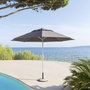 Voir la diapositive 2 : HESPERIDE Parasol droit Rond télescopique Easyo - Diam. 330 cm - Ardoise