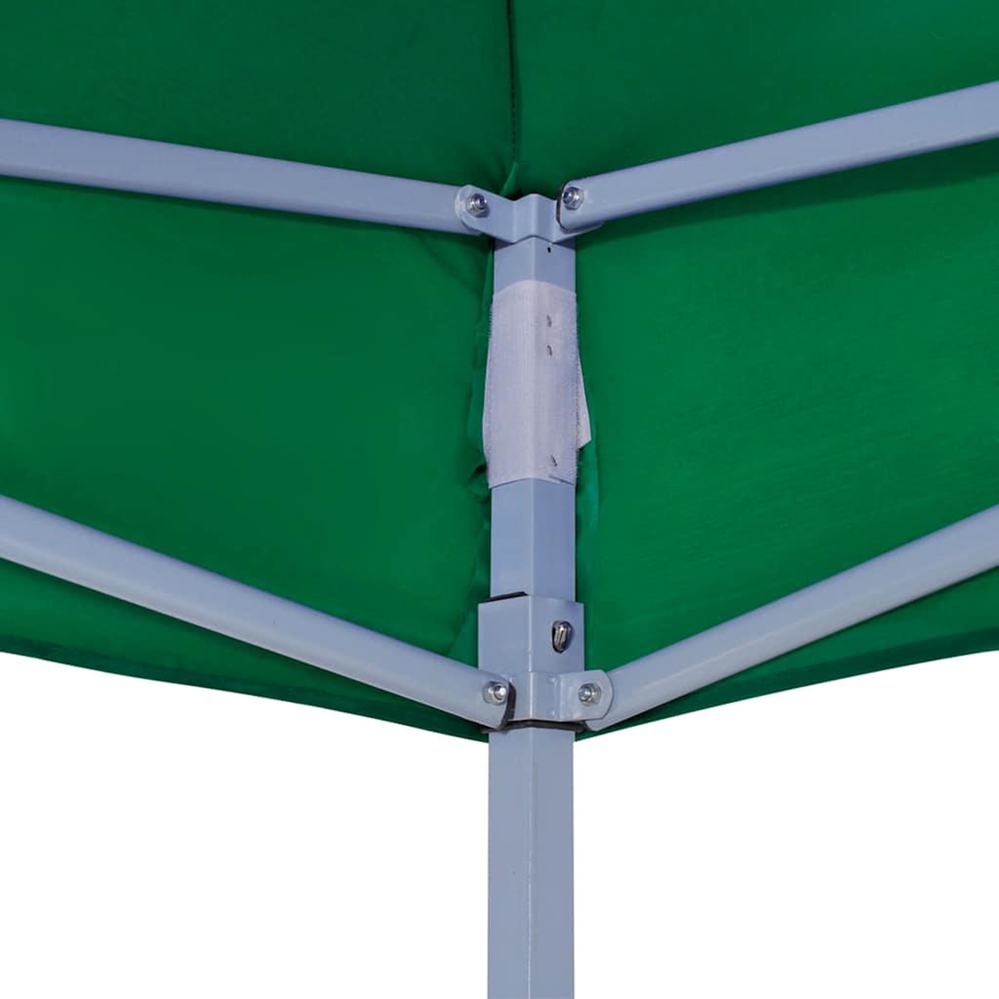 Voir la diapositive 4 : VIDAXL Toit de tente de reception 3x3 m Vert 270 g/m^2
