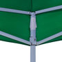 Voir la diapositive 4 : VIDAXL Toit de tente de reception 3x3 m Vert 270 g/m^2