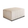 Voir la diapositive 4 : BEST MOBILIER Topaze - pouf - en velours côtelé