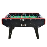 PLAY4FUN Baby-foot CLASSIC type Bistrot - 151 x 77 x 91 cm - Table de Baby-foot avec barres télescopiques et Balles Lièges Inclus. Coloris disponibles : Beige, Marron, Noir