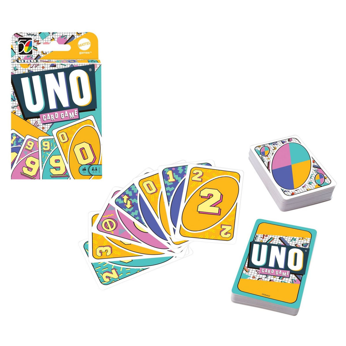 MATTEL Jeu Uno Iconic - Jeu de cartes Famille