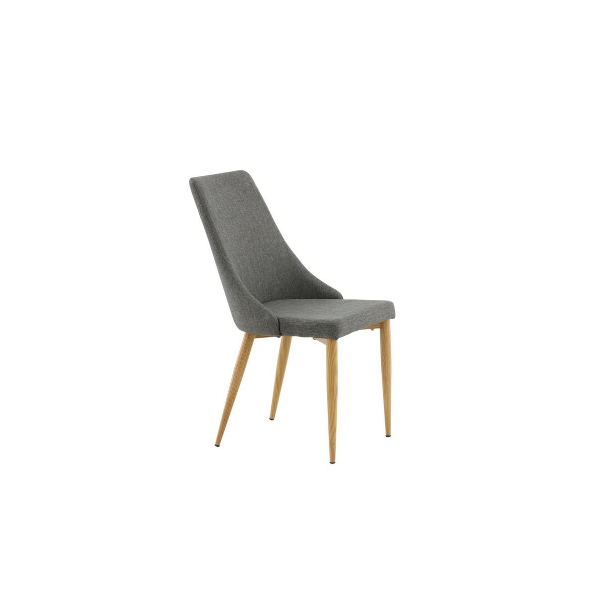 Voir la diapositive 3 : Paris Prix Chaise design  leone  91cm gris foncé