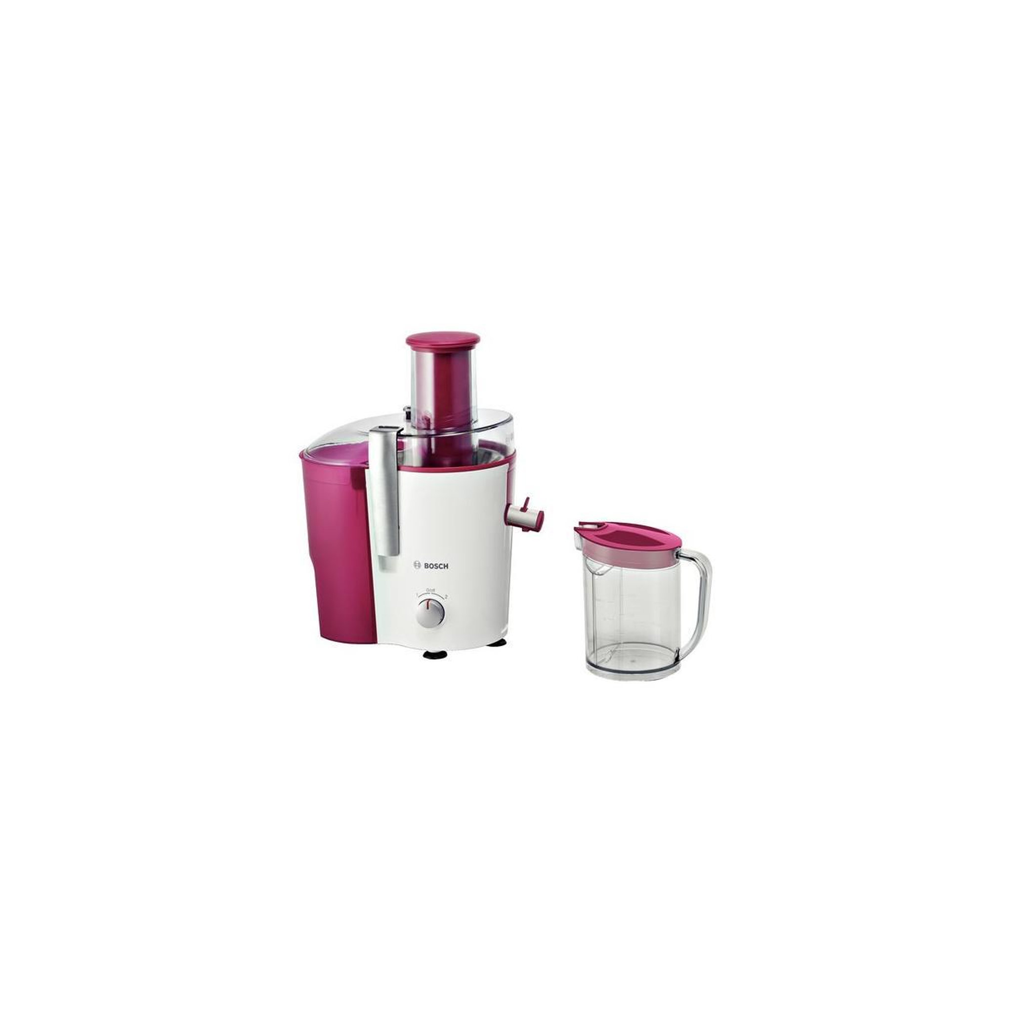 BOSCH Bosch MES25C0 Centrifugeuse 700 W Cerise (fruit), Transparent, Blanc