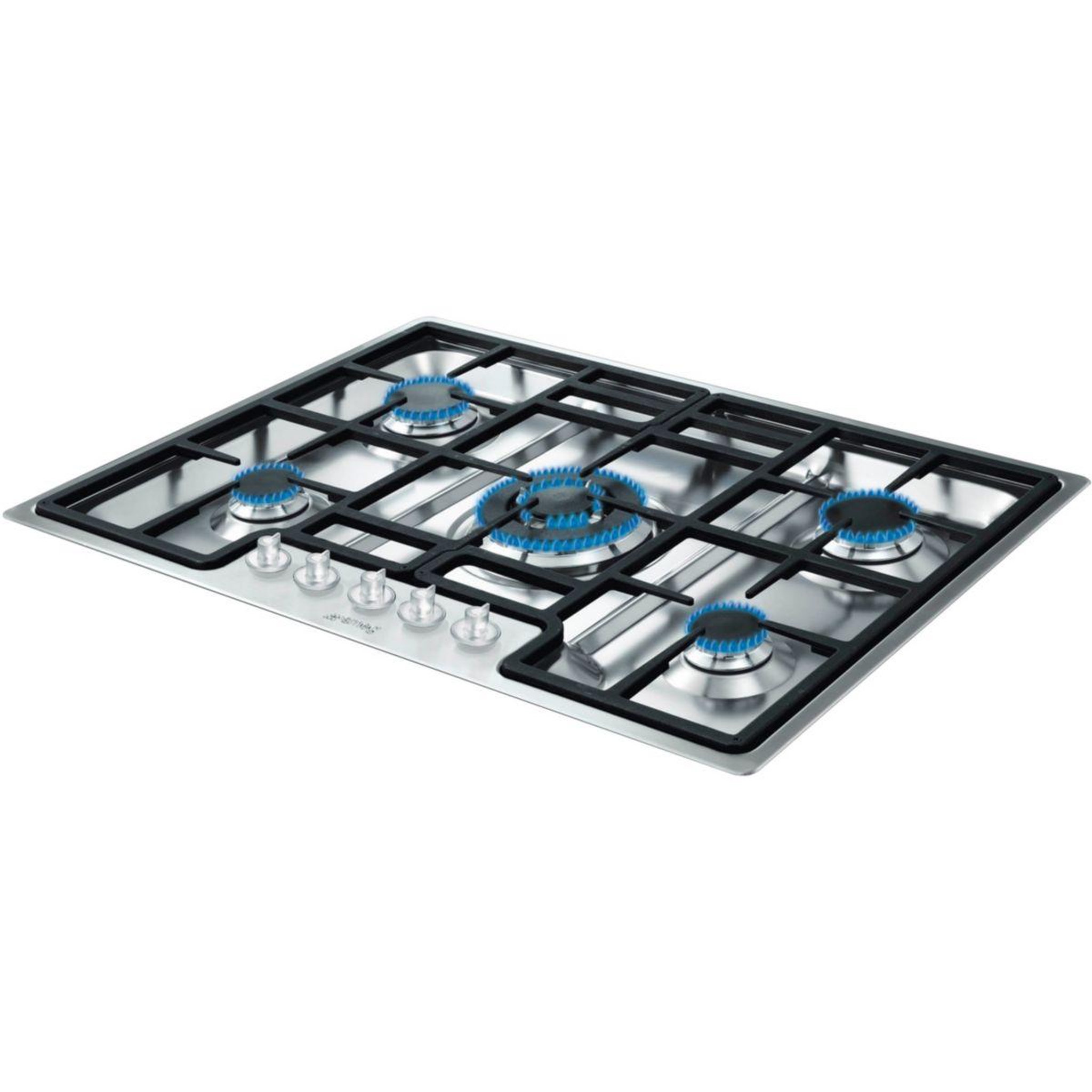 Voir la diapositive 3 : SMEG Plaque gaz PGF75-4