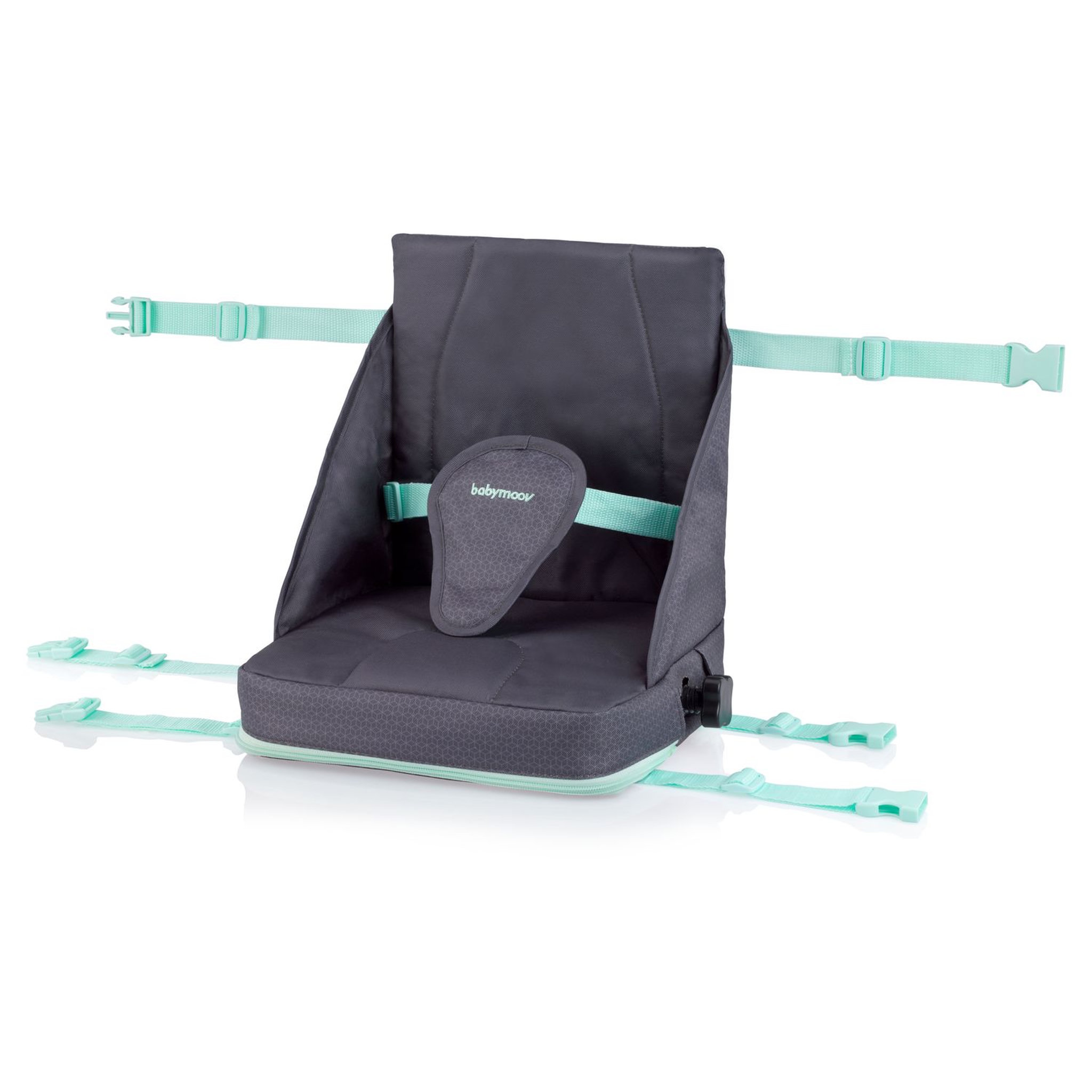 Voir la diapositive 7 : BABYMOOV Rehausseur Up & Go grey