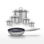 ELO Lot Poêle 24cm & 5 Faitouts Elo Profi Therm Platinum