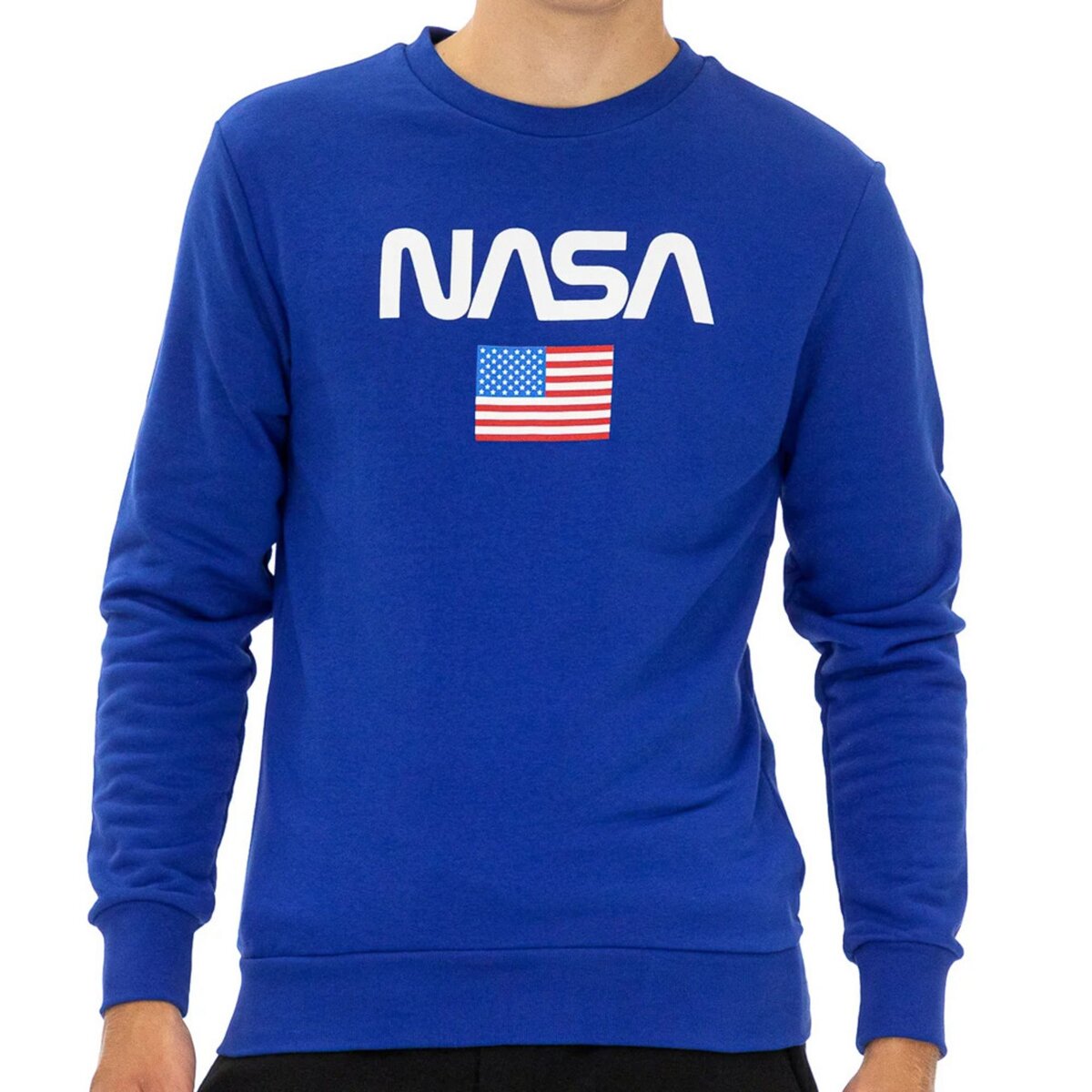 NASA Sweat Bleu Homme Nasa 41S pas cher Auchan