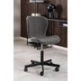 Voir la diapositive 2 : TOILINUX Chaise de bureau à roulettes Bénédicte - Gris