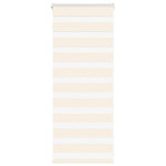 VIDAXL Store zebre beige marbre largeur du tissu 55,9 cm polyester