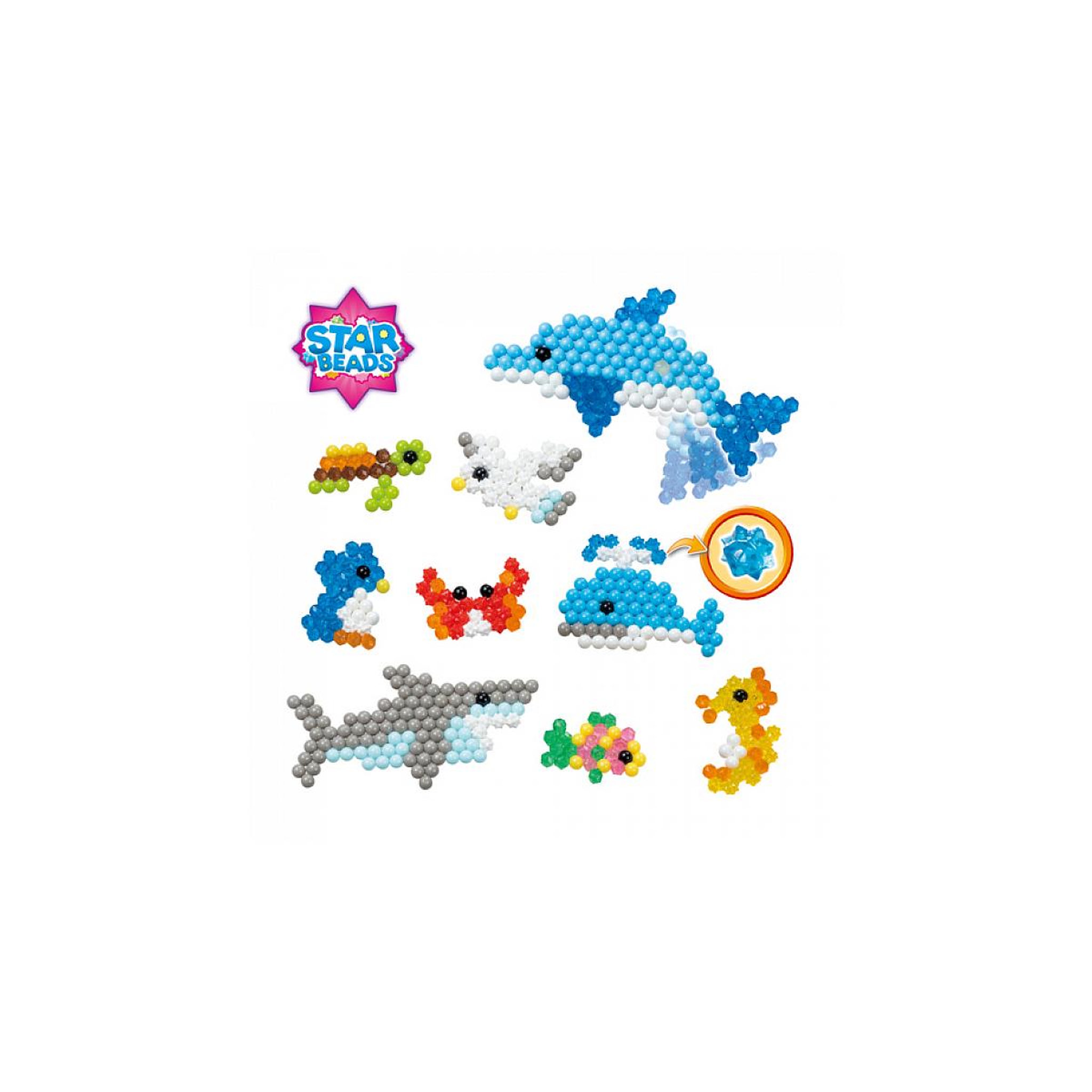 Voir la diapositive 4 : Aquabeads 31769  la recharge animaux marins