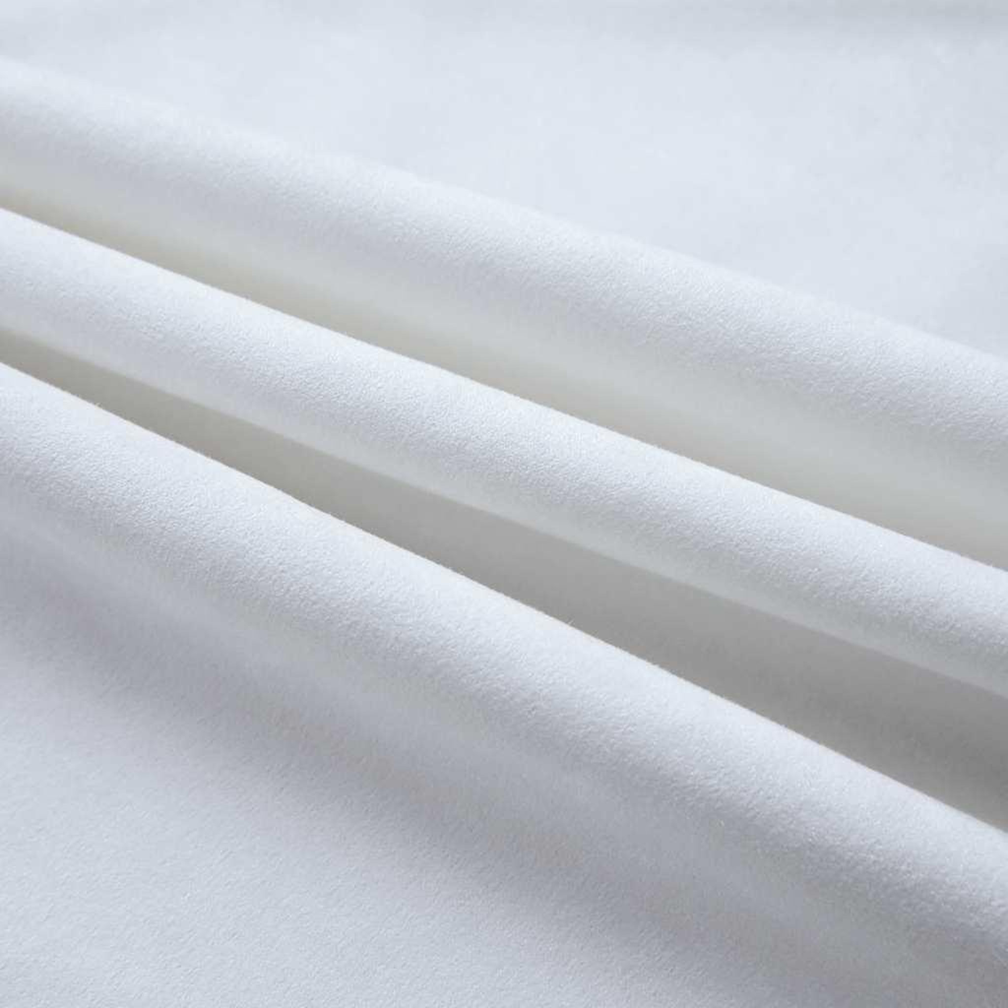 Voir la diapositive 4 : VIDAXL Rideau occultant et anneaux en metal 2pcs Blanc casse 140x225cm