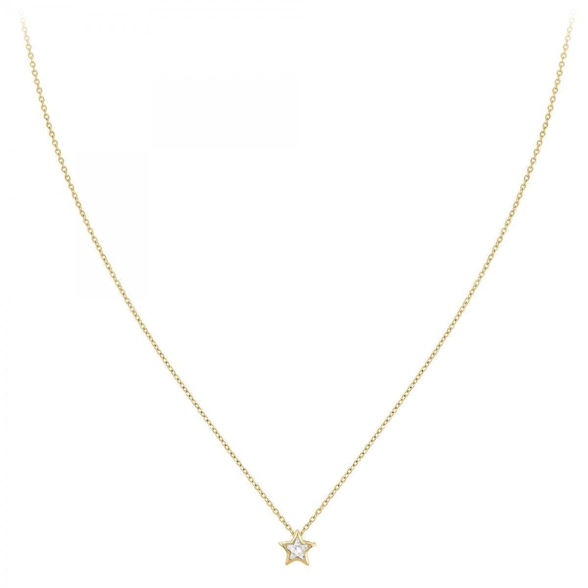 SC BOHEME Collier étoile SC Bohème orné de Zirconium