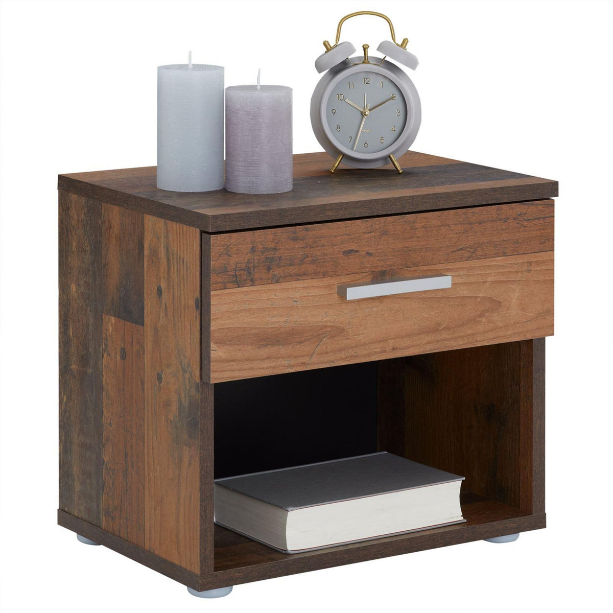 IDIMEX Table de chevet MAEL, en mélaminé