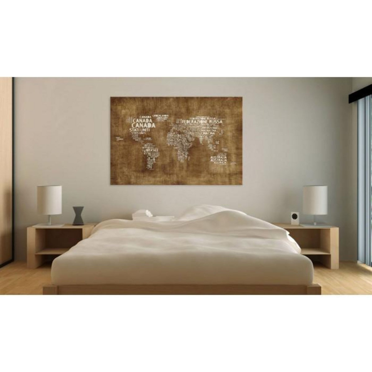 Paris Prix Tableau Imprimé  La Carte Perdue