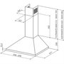 Voir la diapositive 3 : faber Hotte décorative murale 60cm 370m3/h inox - 5605281