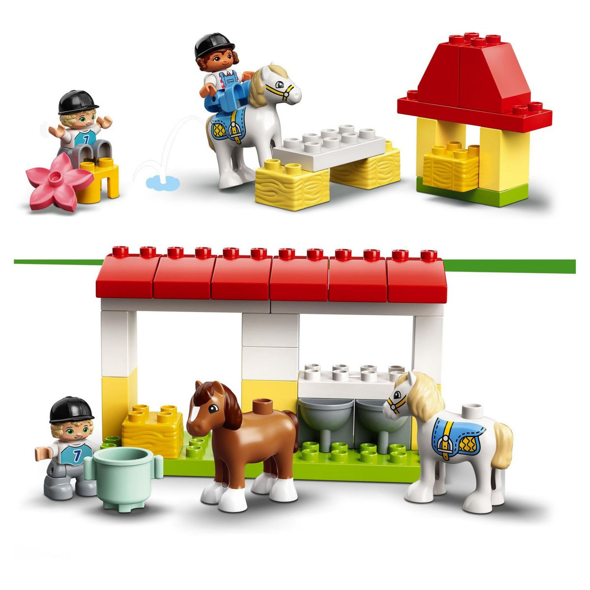 LEGO DUPLO 10951 - Town L&rsquo;Ecurie et les Poneys, Cheval