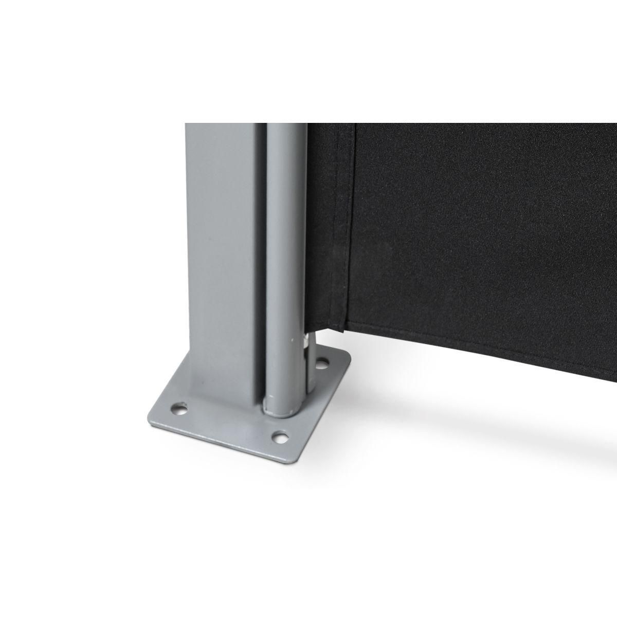 Inkazen Paravent rétractable 1,8 x 4 m anthracite