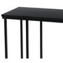 Voir la diapositive 2 : H&S Collection H&S Collection Table d'appoint avec dessus en MDF noir