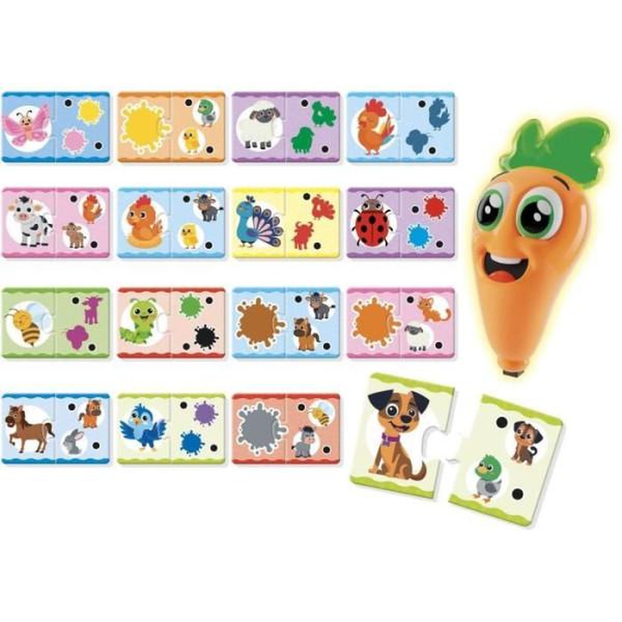 Voir la diapositive 2 : LISCIANI GIOCHI La Ferme - Stylo parlant - CAROTINA BABY - Découverte de la ferme, Stylo interactif