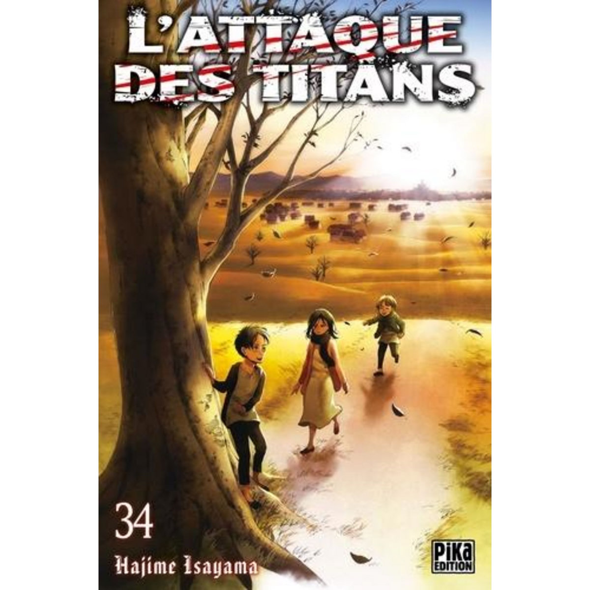 L'ATTAQUE DES TITANS TOME 34 , Isayama Hajime