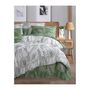 Voir la diapositive 2 : GENERIQUE Parure de lit - 1 housse de couette 220 x 240 cm + 2 taies d'oreiller 60 x 60 cm - 100% coton renforcé - Blanc