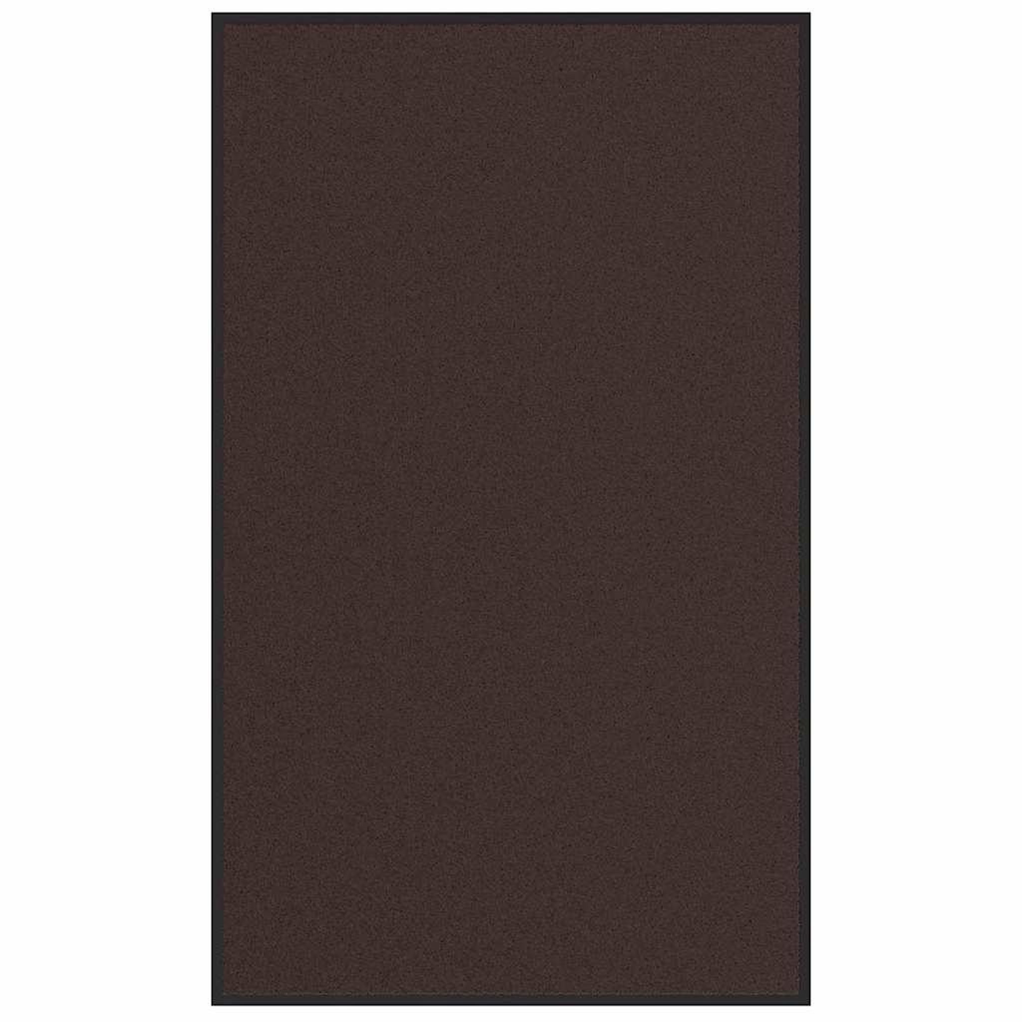 VIDAXL Paillasson marron 90x150 cm