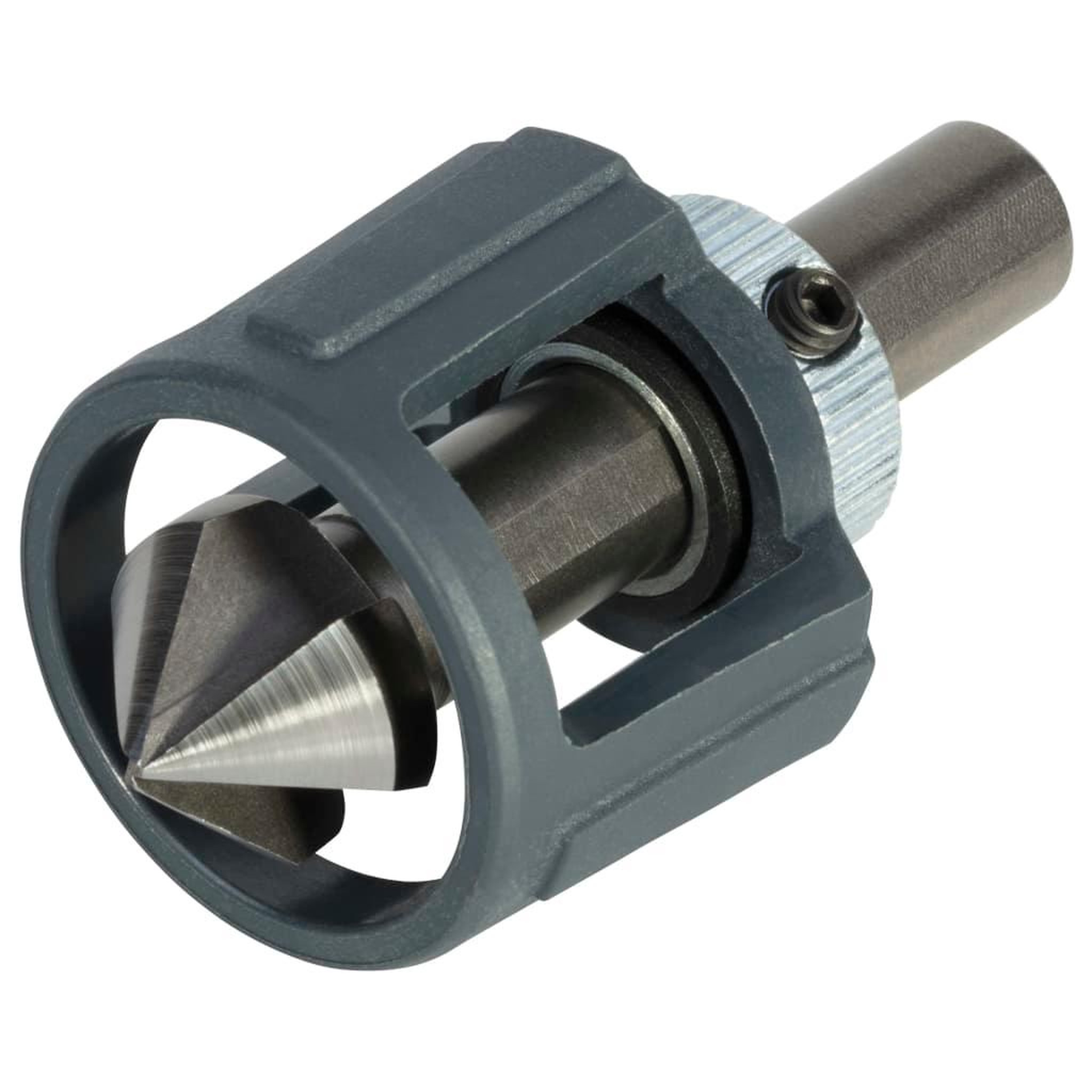 WOLFCRAFT wolfcraft Fraise a chanfreiner HSS avec butee de profondeur reglable