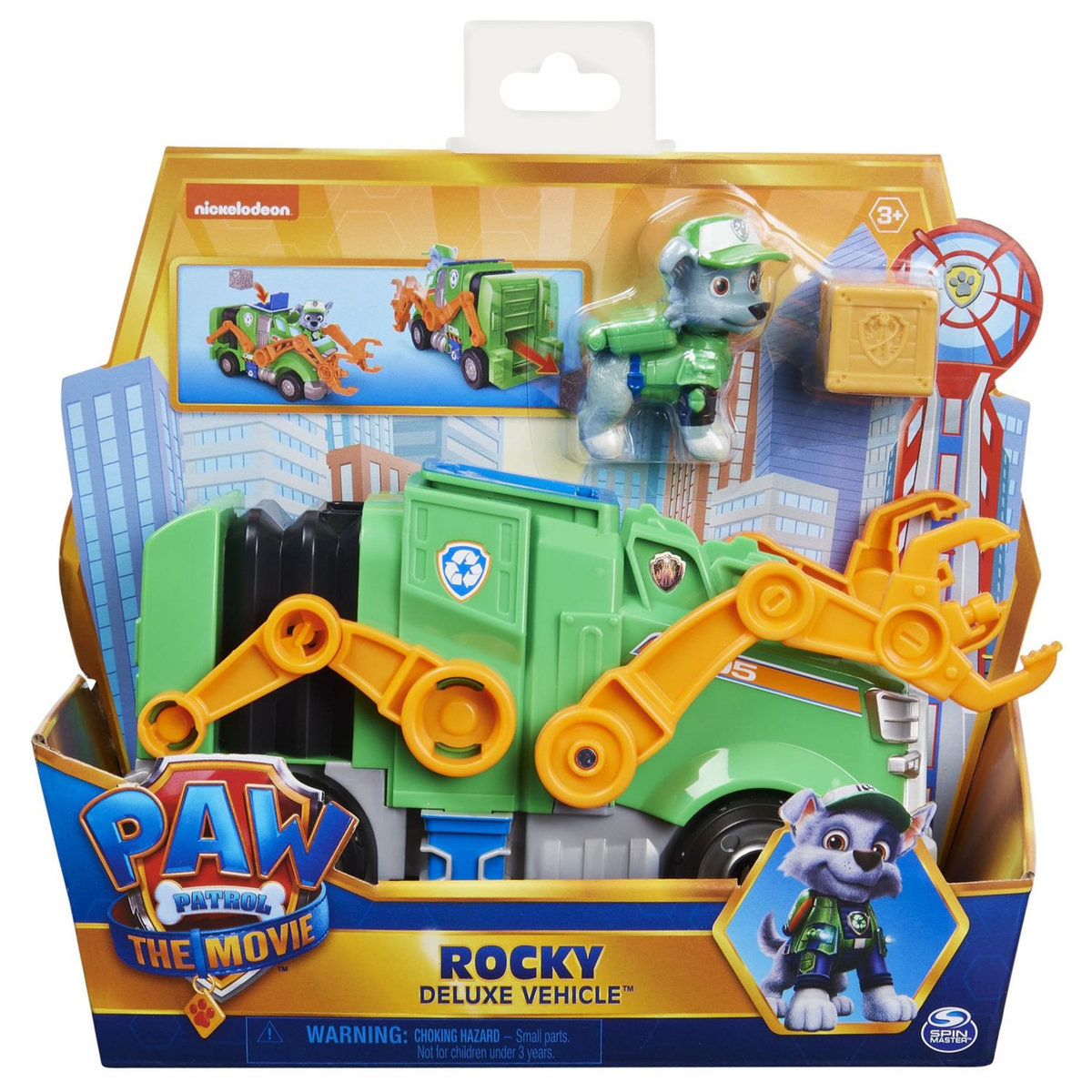 SPIN MASTER Véhicule et Figurine Rocky La Pat' Patrouille - Le Film