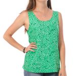 Vero Moda Débardeur Imprimé  Femme Vero  oda Easy. Coloris disponibles : Vert