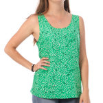 Vero Moda Débardeur Imprimé  Femme Vero  oda Easy. Coloris disponibles : Vert