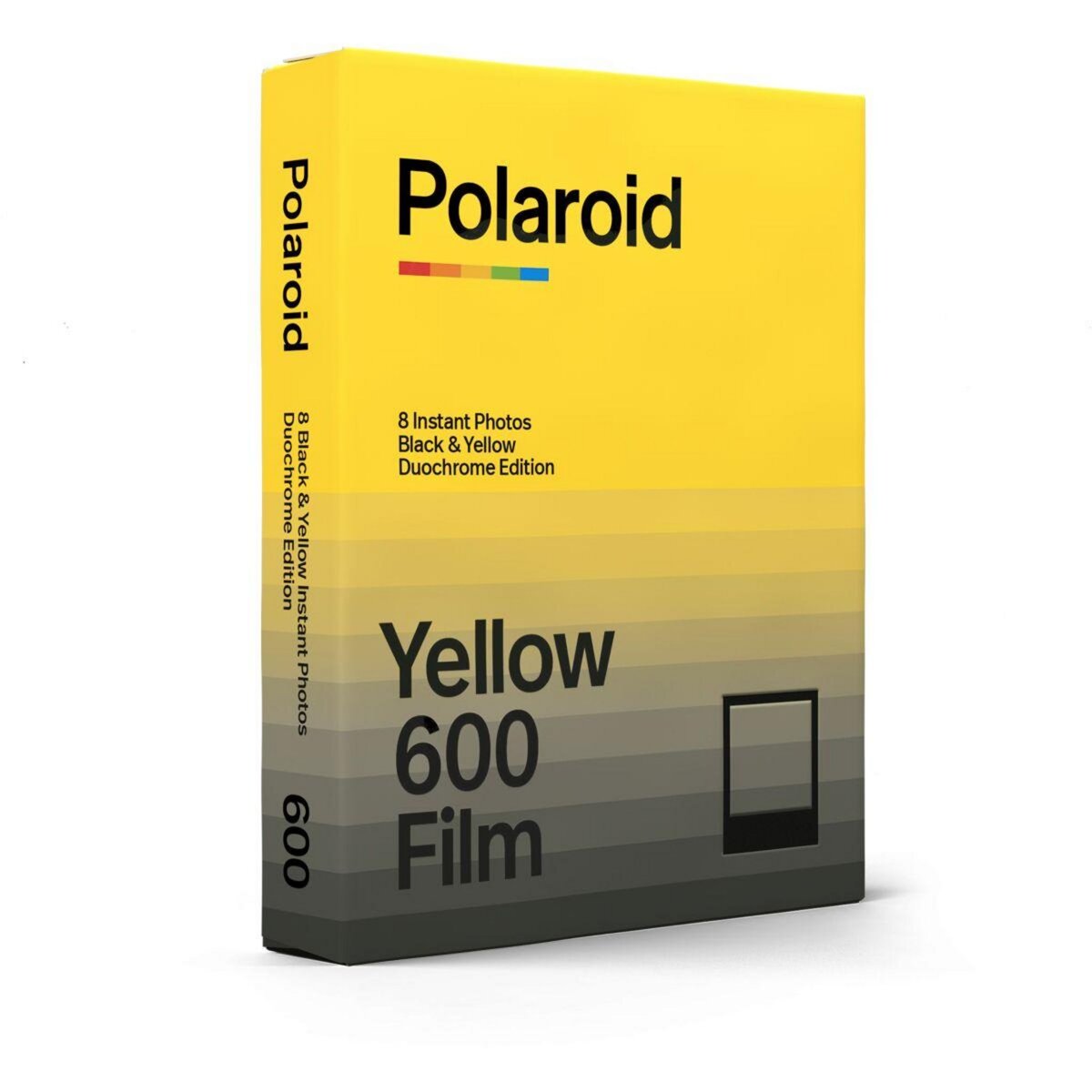 POLAROID Papier photo instantané 600 Black et Yellow (x8)