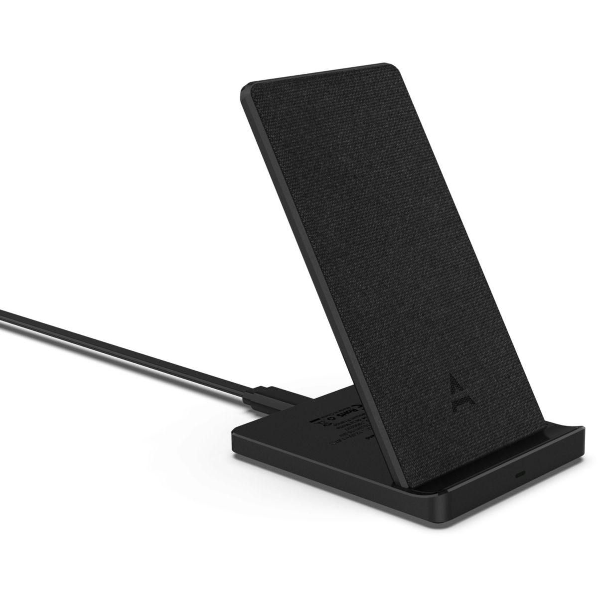 ADEQWAT Chargeur induction sans fil stand 15W Noir