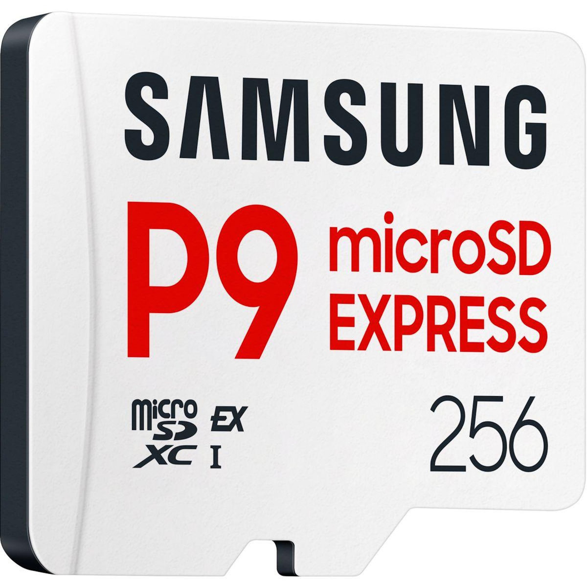 Samsung Carte Micro SD 256Go P9 Express Classe U3 V30 A1