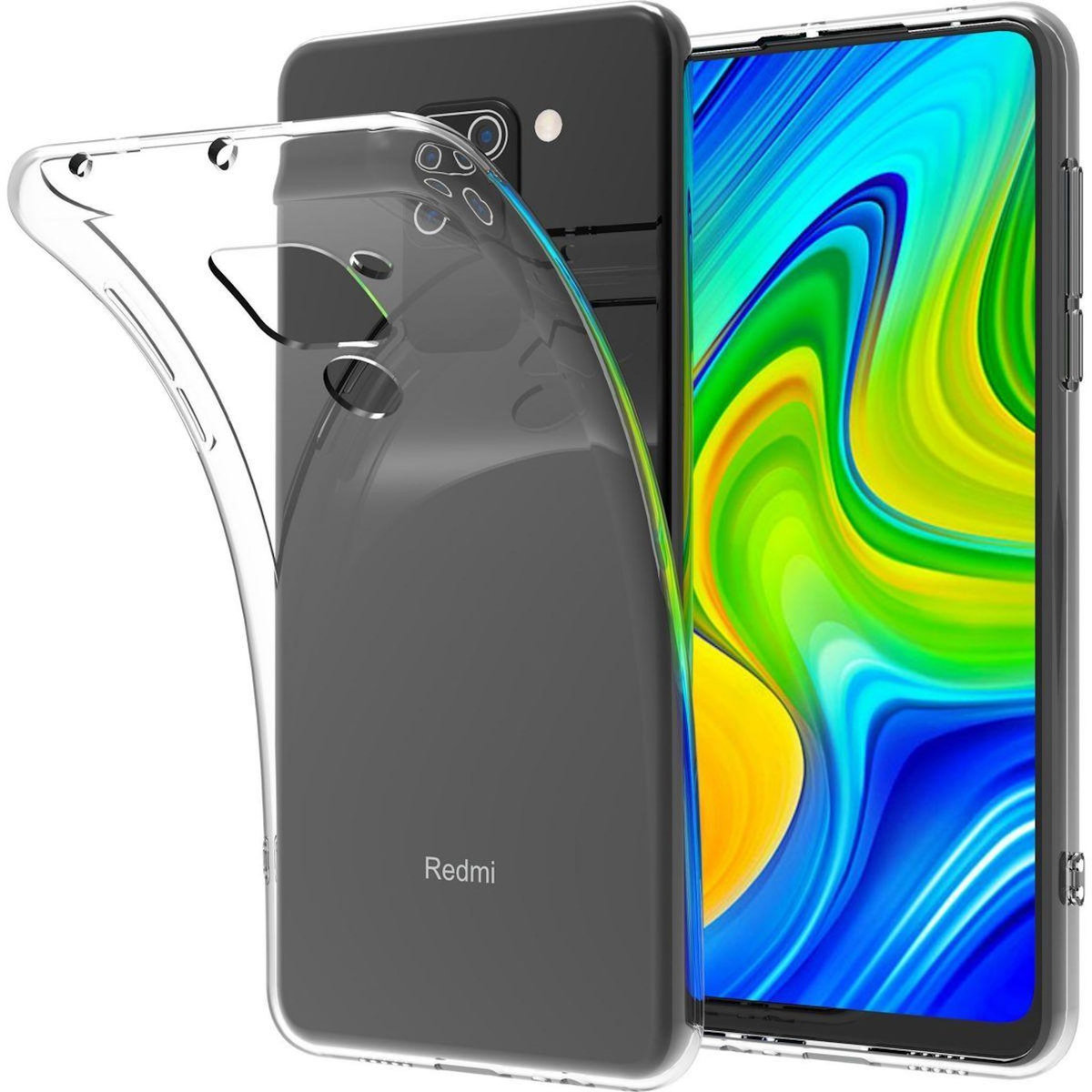 ESSENTIEL B Coque Xiaomi Redmi Note 9 Souple Transparent