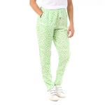 Only Pantalon  à Motifs Femme Only Nova Life. Coloris disponibles : Vert